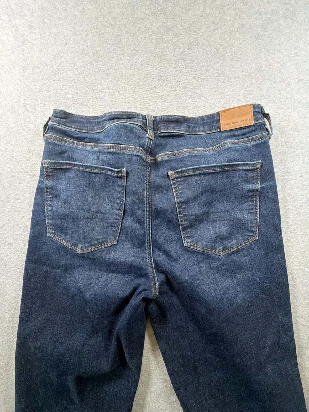 American Eagle Women's Next Level Stretch High-Rise Flare Jeans, Size 12 Long
